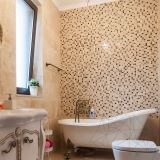 Mix Polished Marble Mosaic, 2.3 x 2.3 cm