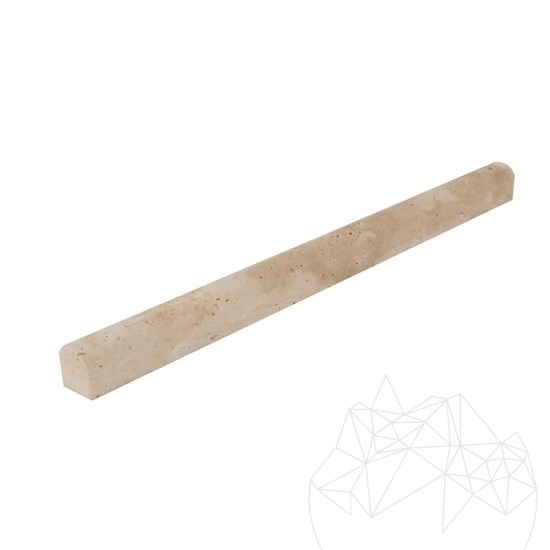 Classic Travertine M1 Moulding, 2 x 2 x 30.5 cm