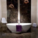 Maron Emperador Polished Marble, 60 x 30 x 2 cm