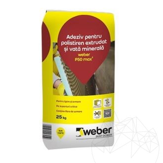Weber P50 25 Kg - Flexible white adhesive for insulating systems