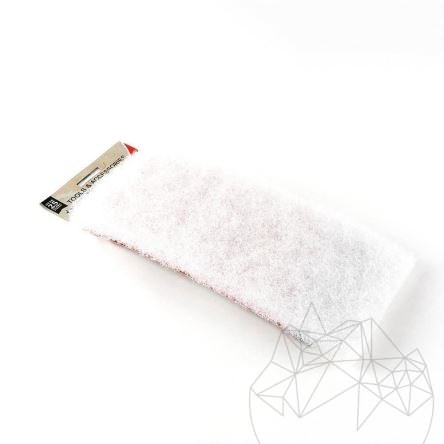 LTP Profesional White Emulsifying Pad - Gentle cleaning for polished & delicate surfaces (removes dirt, adhesive, grouting)