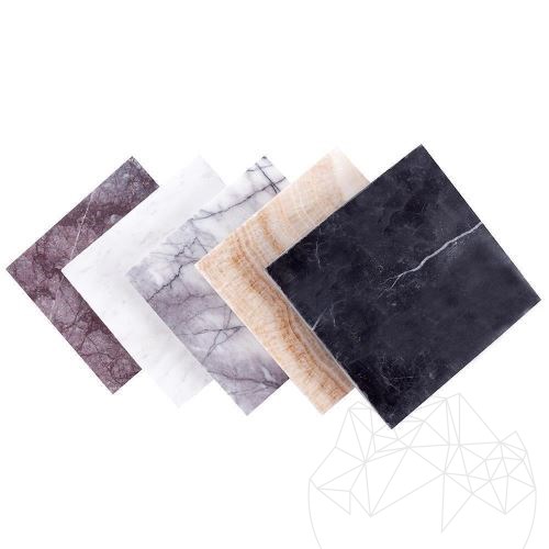 Sample-Calacatta Lilac Polished Marble 60 x 30 x 2 cm
