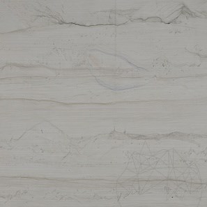 Quartzite Mont Blanc Lineal Design Slab Quartzite 3CM