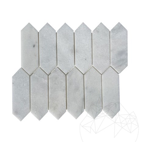 New York Polished Marble Pillar Mosaic 30.5 x 28 cm