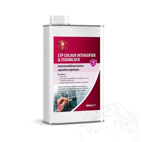 LTP Profesional Colour Intensifier, color-intensifying waterproofing for natural stone, 500 ml