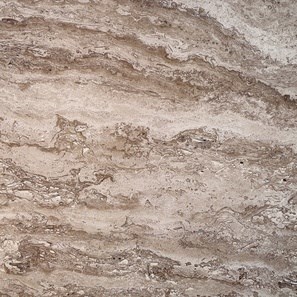 Latte PREMIUM Brushed Travertine Slab 3 cm
