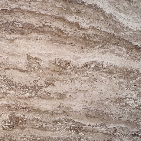 Latte PREMIUM Brushed Travertine Slab 3 cm