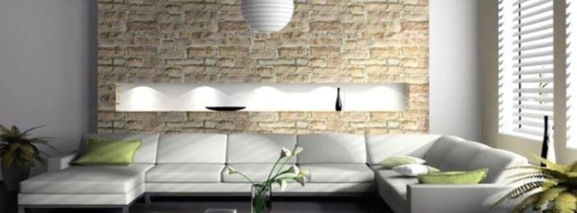 How to decorate your living room with natural stone