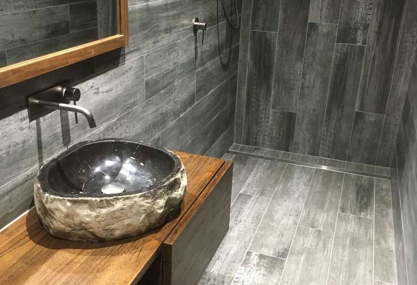 Discover the amazing collection of natural stone bathroom sinks